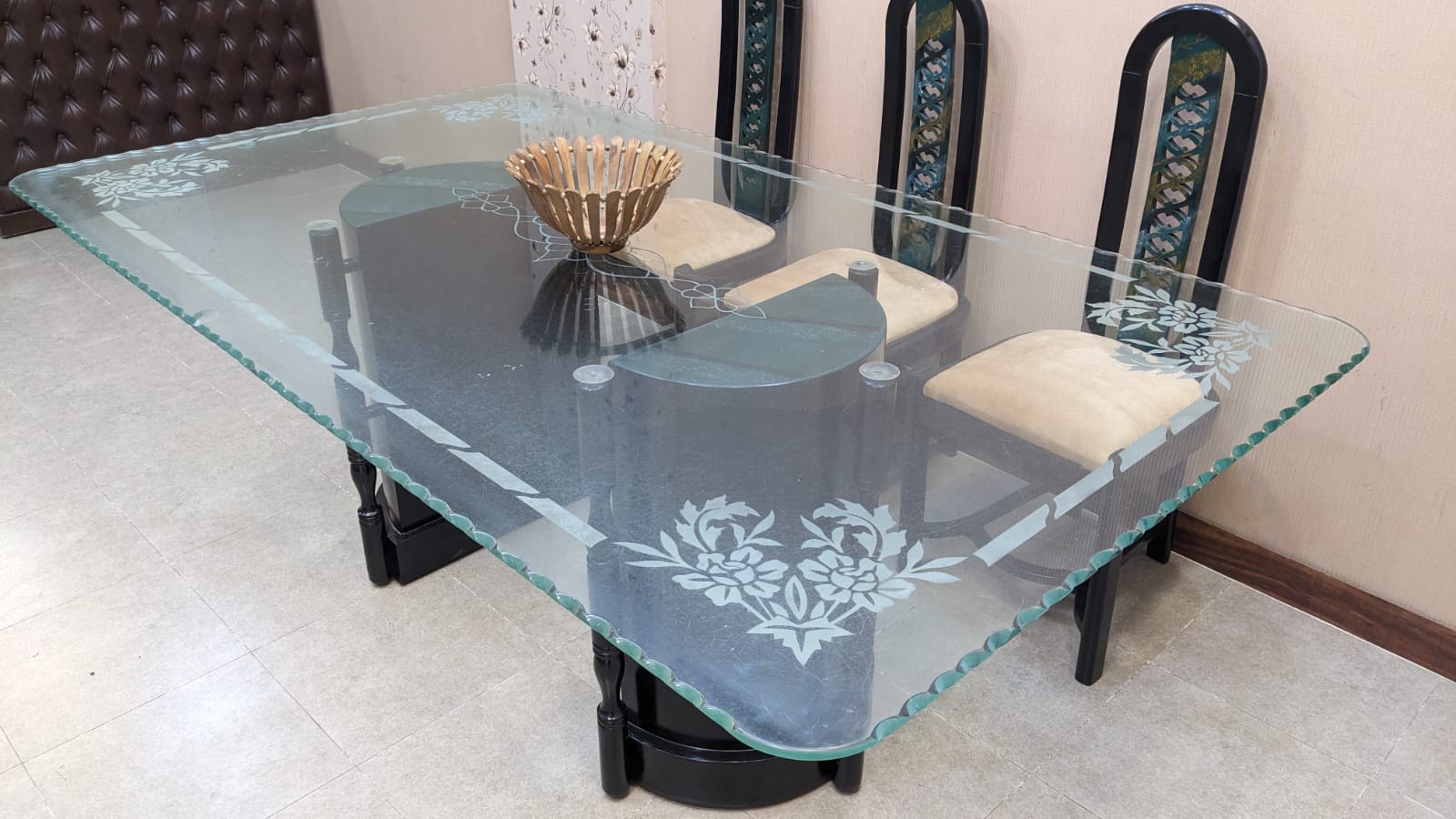 Sheesham Wood 8 Seater Dining Table