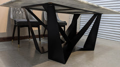 Luxury Design 6 Seater Marble Top Dining Table