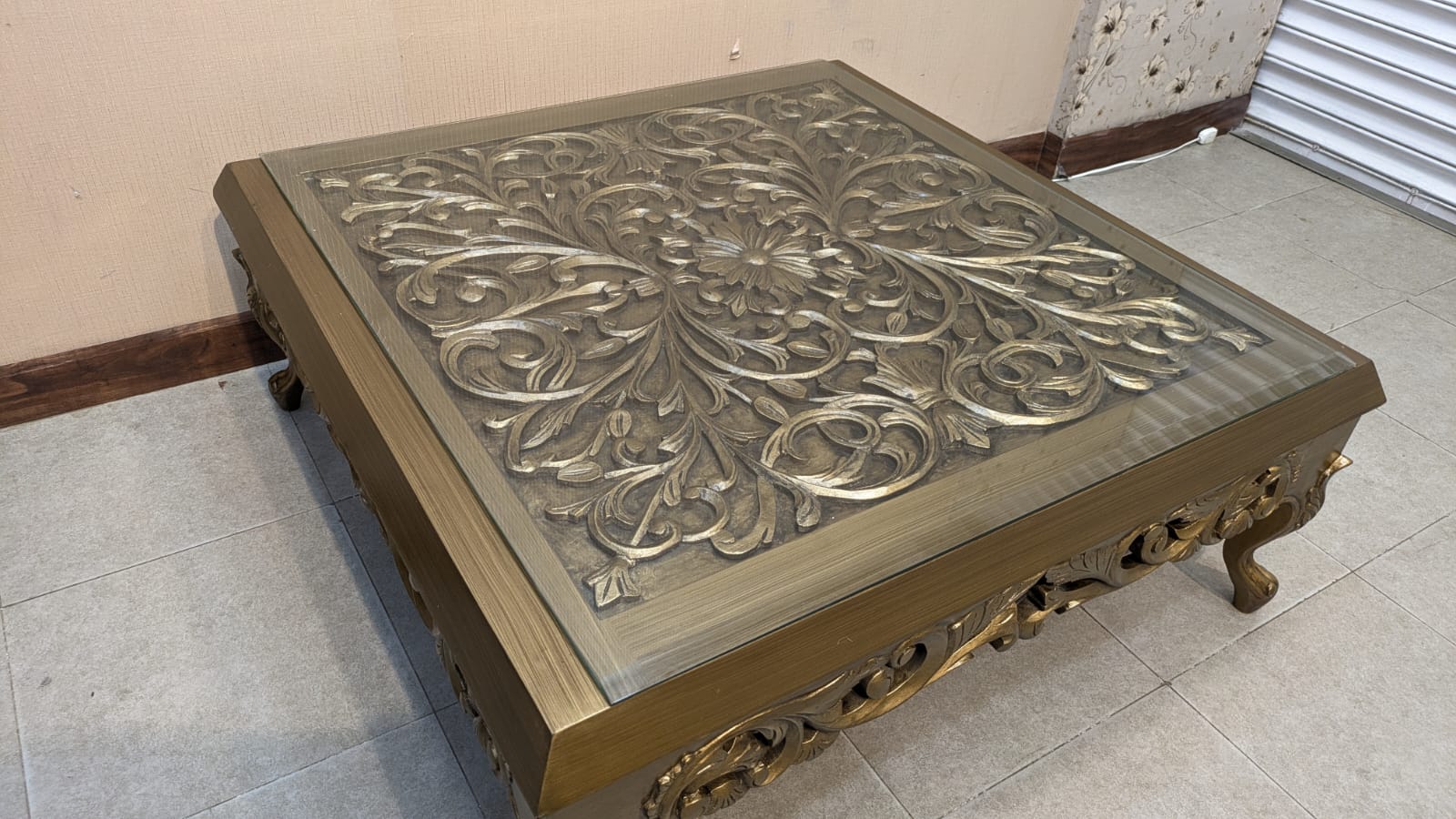 Center Table with 2 Side Tables Set