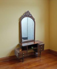 Antique Solid Sheesham Wood Dressing Table