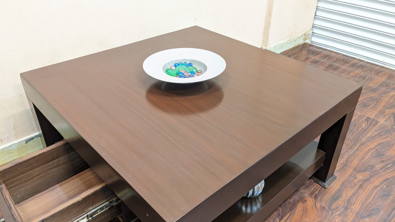 Center Table with Storage Drawers