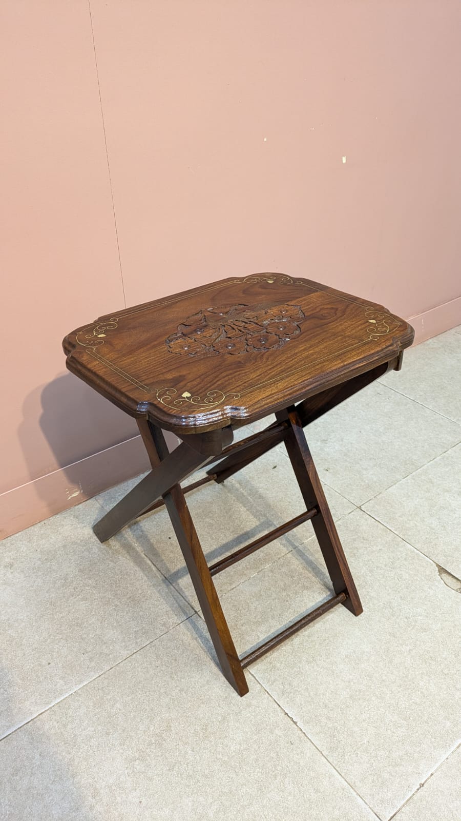 BRAND NEW SOLID SHEESHAM WOOD FOLDABLE PICNIC TABLES SET