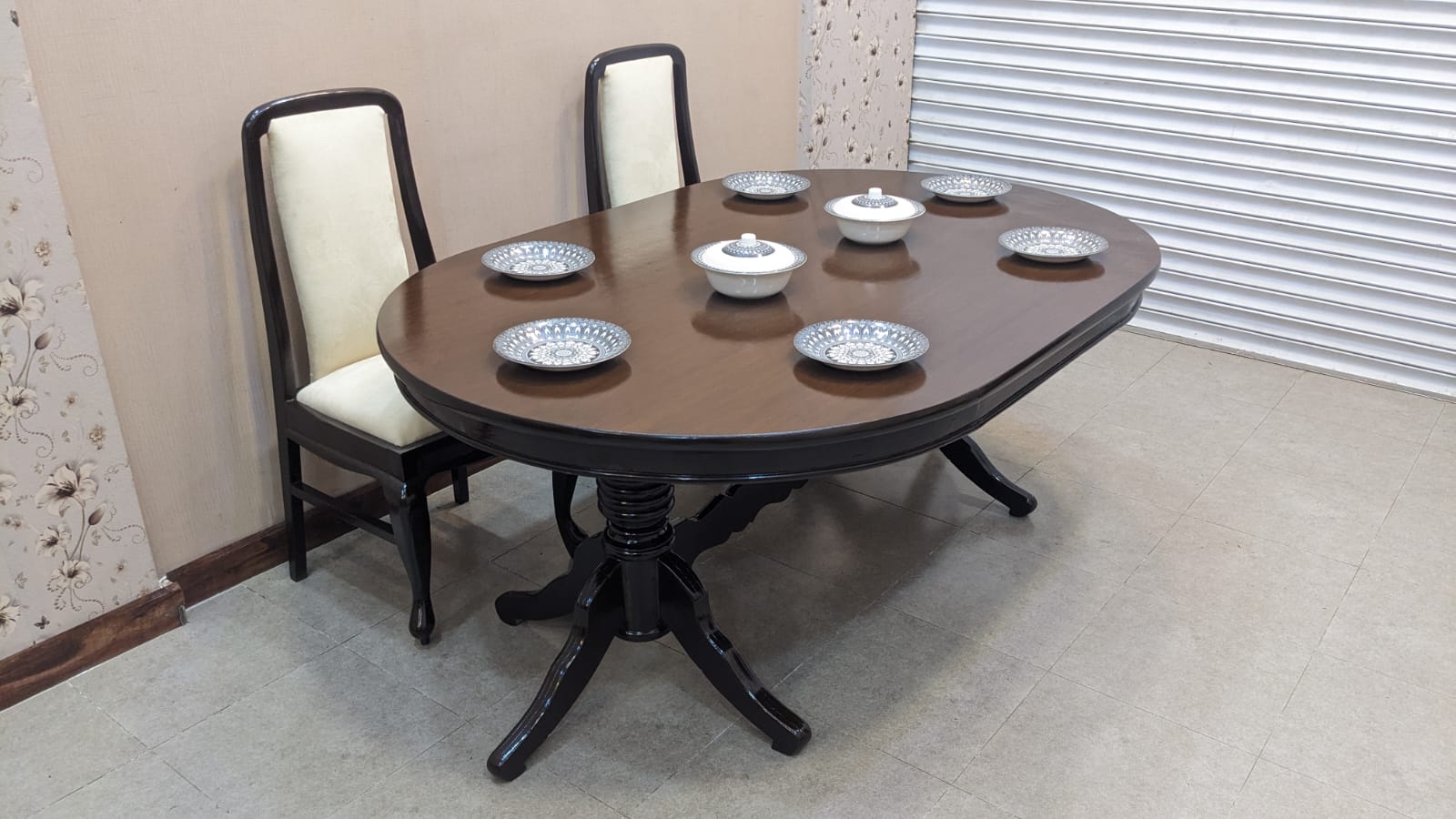 Sheesham Wood 6 Seater Dining Table