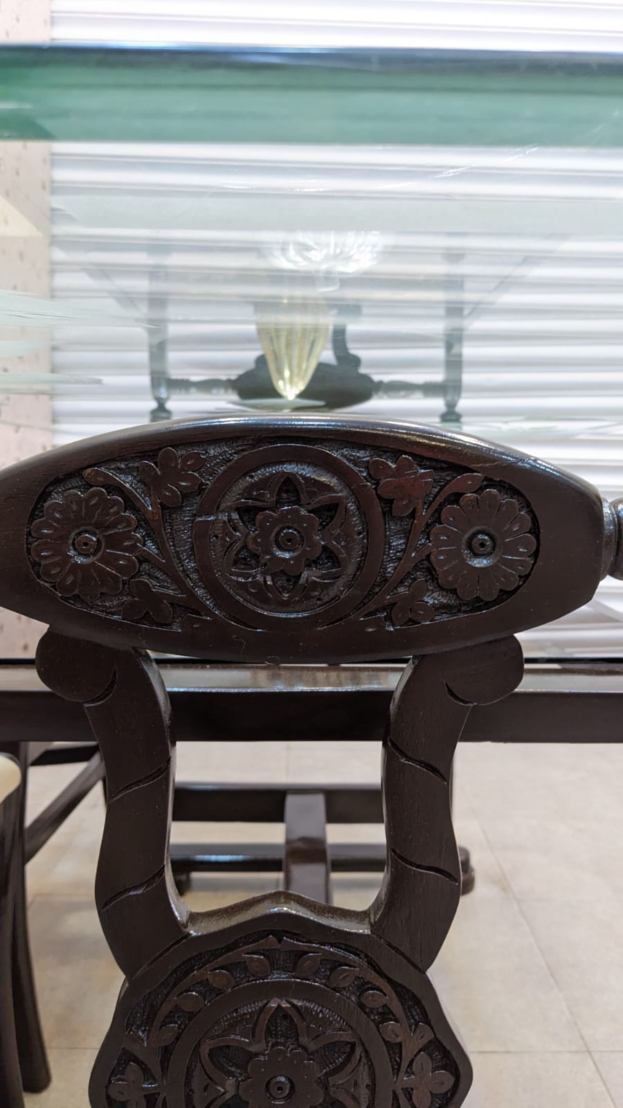 Sheesham Wood 6 Seater Dining Table