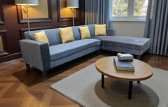 New 6 Seater L Shape Sofa Set