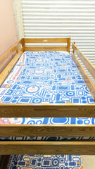 IMPORTED IKEA PURE WOODEN BUNK BED – SPACE-SAVING & STYLISH! 🛏️
