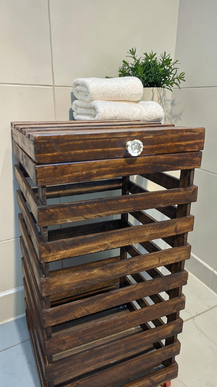 Brand New Wooden Laundry Bin