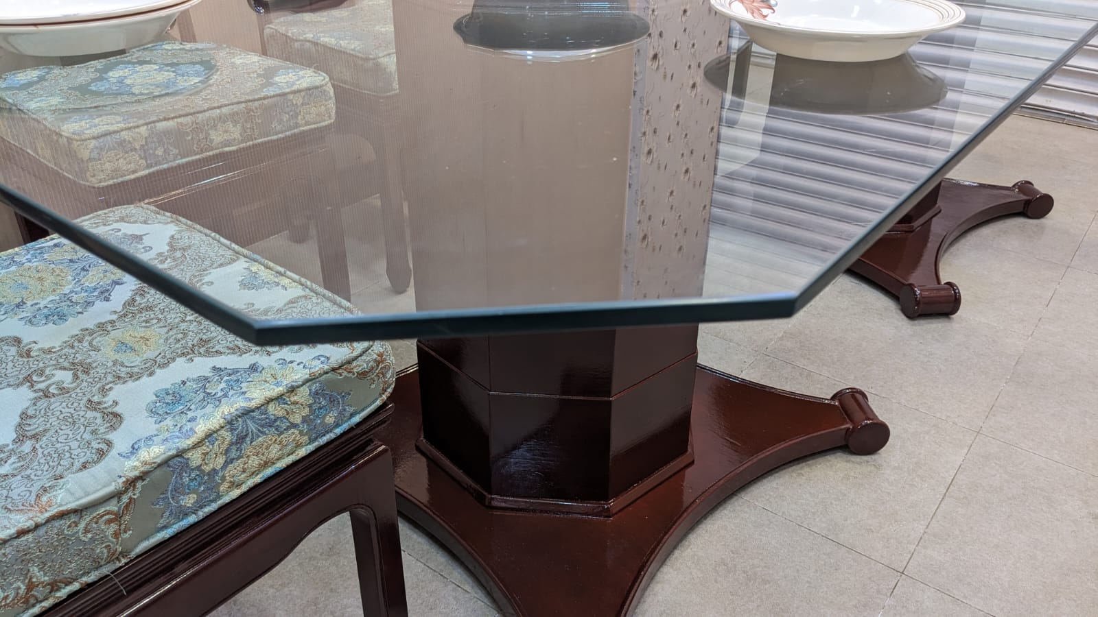 Antique Imported Chinese 10 Seater Dining Table