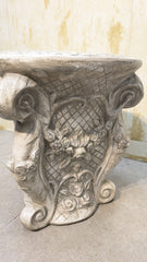 ✨ BRAND NEW ORNATE CLASSICAL-STYLE PEDESTAL ACCENT TABLE ✨