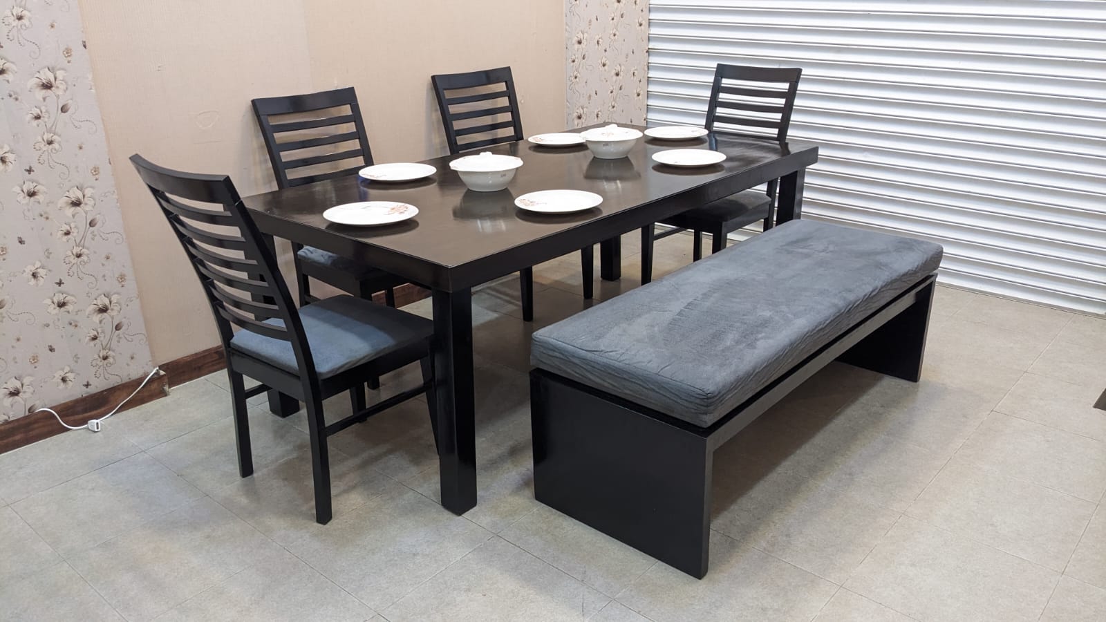 Habitt Trapezoid 6 Person Dining Table