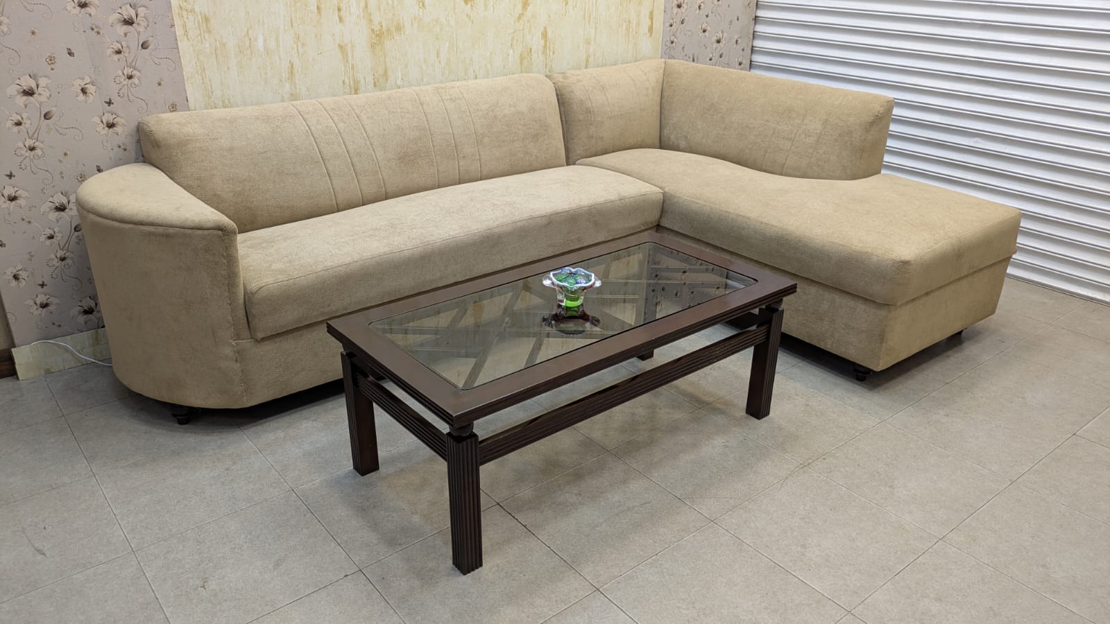 As Good As New 6 Seater L Shape Sofa Set