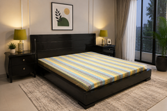 King Size Bed With 2 Side Tables