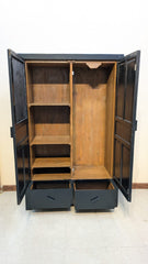 Solid Diyar Wood 2 Door Almirah