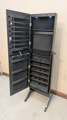 Imported Jewelry Cabinet with Full Length Mirror