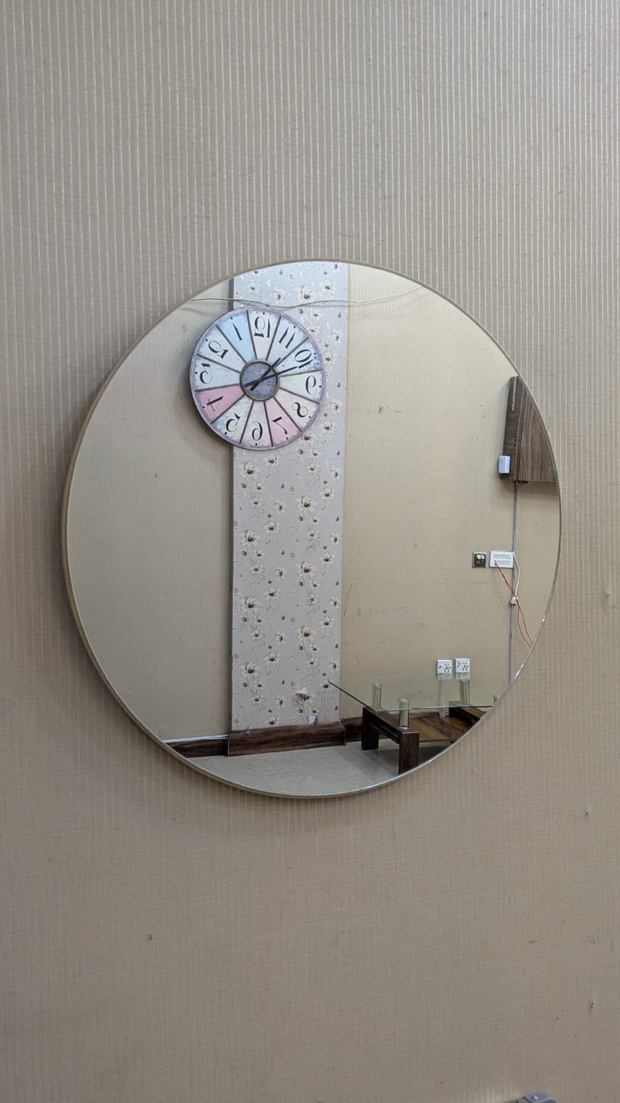 BEAUTIFUL ROUND WALL MIRROR – SET OF 3 PIECES
