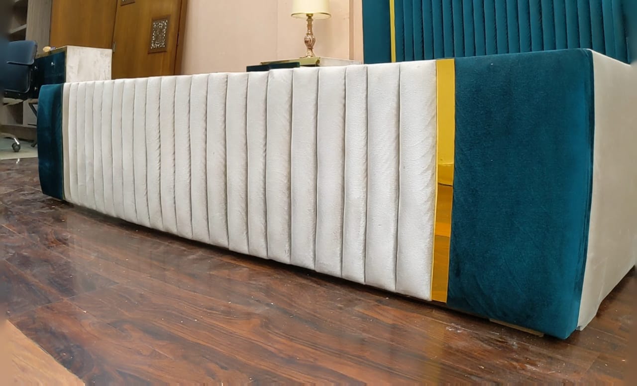 Fully Cushioned king Size Bed Set