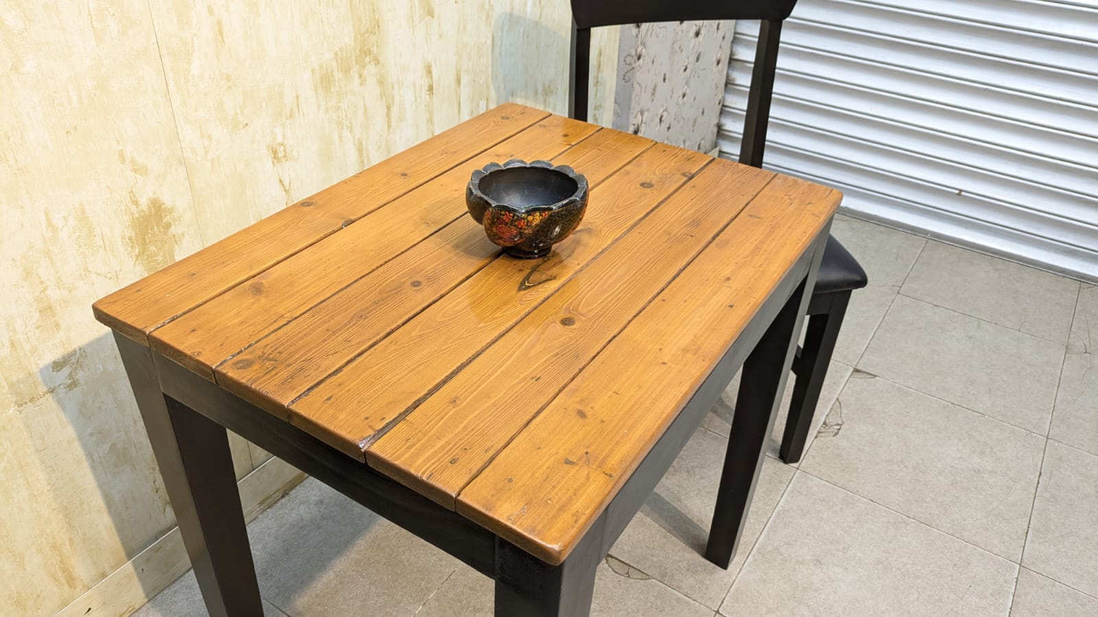 Pure Wooden 2 seater dining table