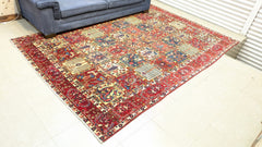 Vintage Bakhtiari Iran Hand Knotted Carpet
