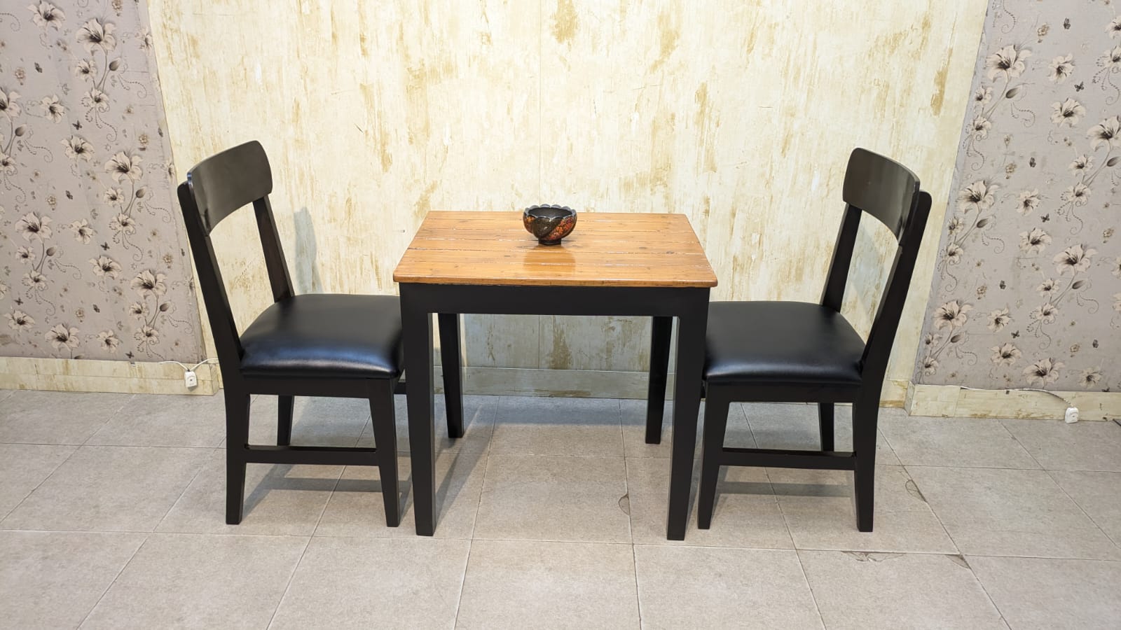 Pure Wooden 2 seater dining table