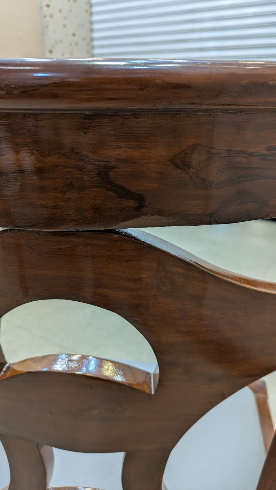 Solid Sheesham Wood 8 Seater Dining Table