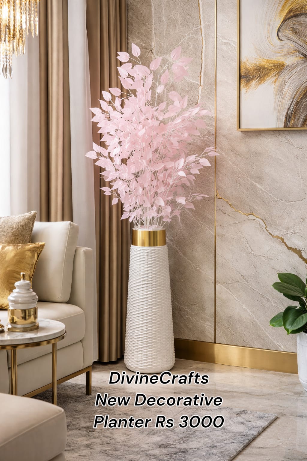 New Artificial Decorative Floor Planter