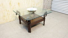 Center Table with 2 Side Tables Set