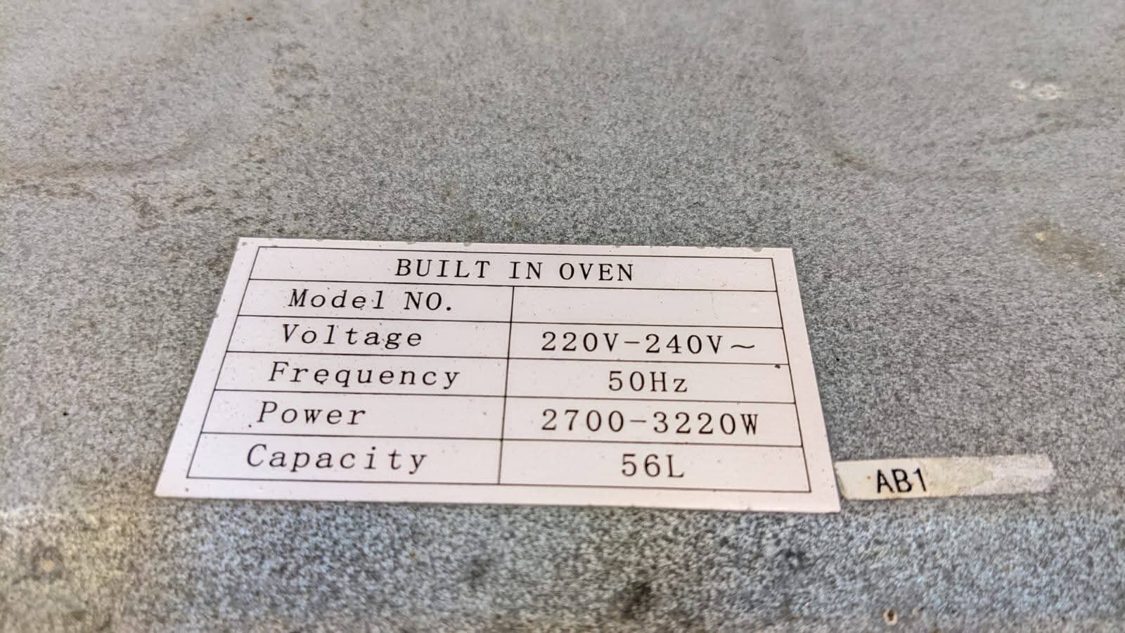 Ardi Built-in Oven