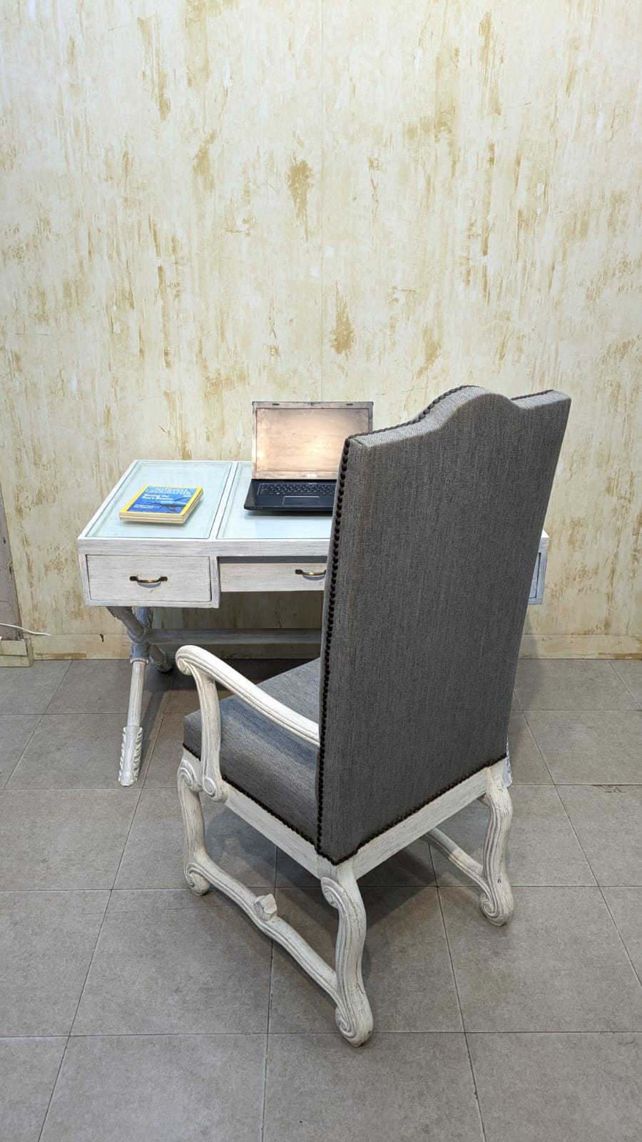 Writing desk with chair