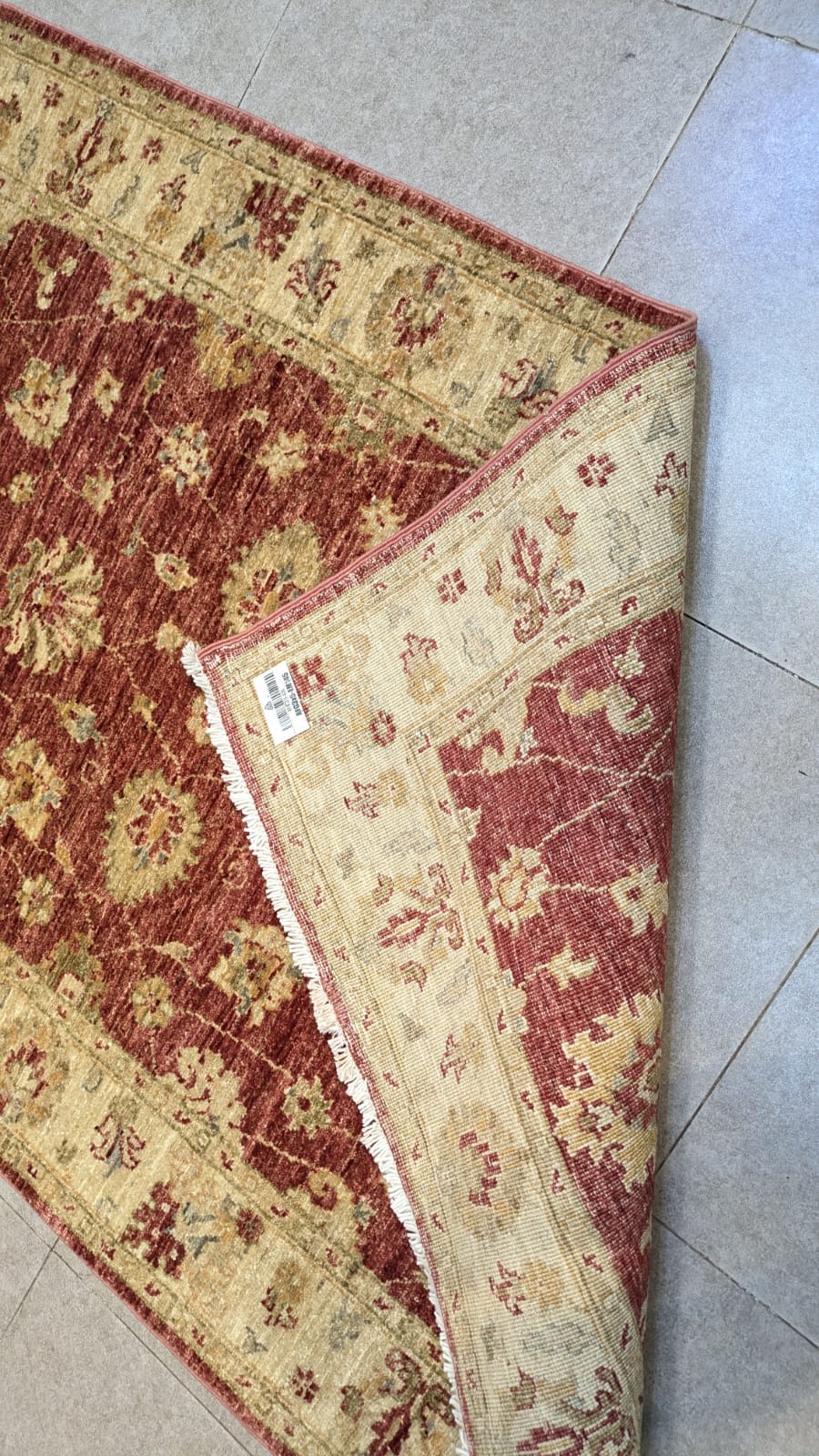 Vintage Afghanistan Chobee Hand Knotted Carpet
