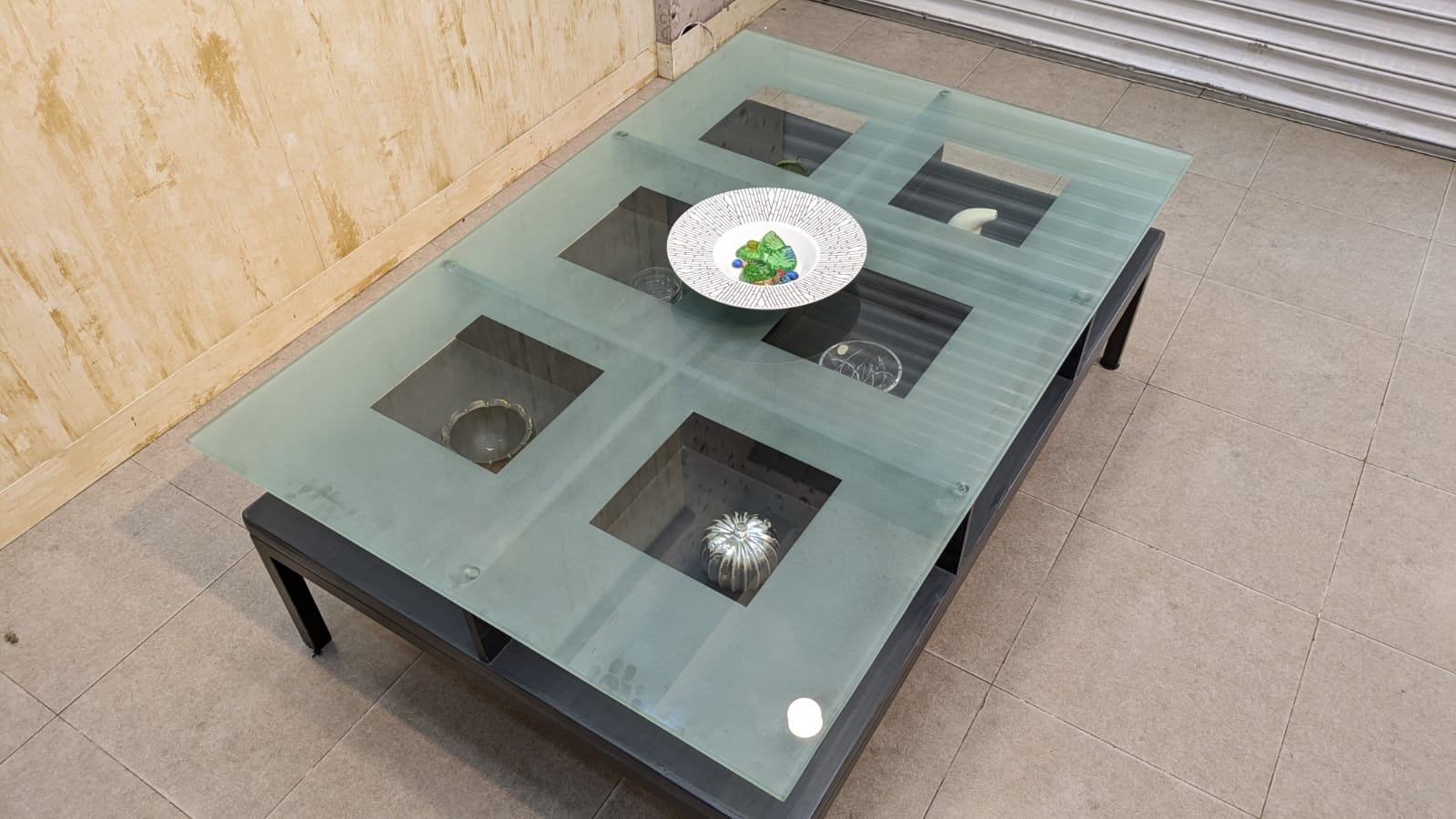Center Table with 2 Side Tables
