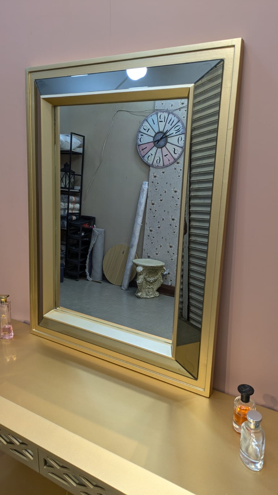 Console With Wall Mounted Mirror Home Centre Dubai