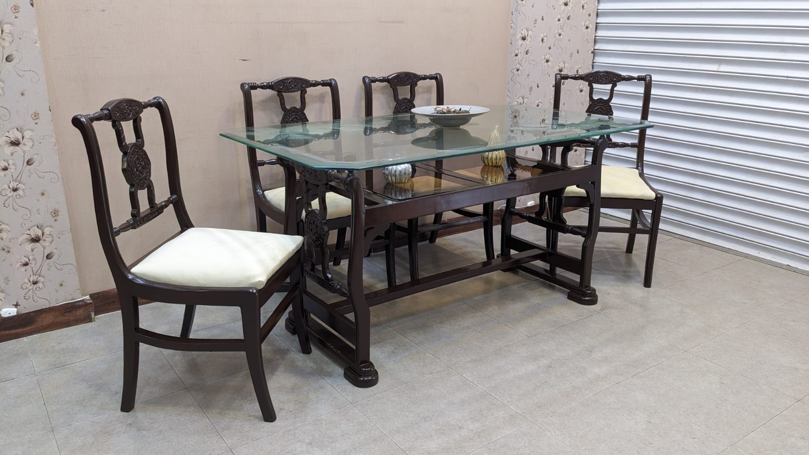 Sheesham Wood 6 Seater Dining Table
