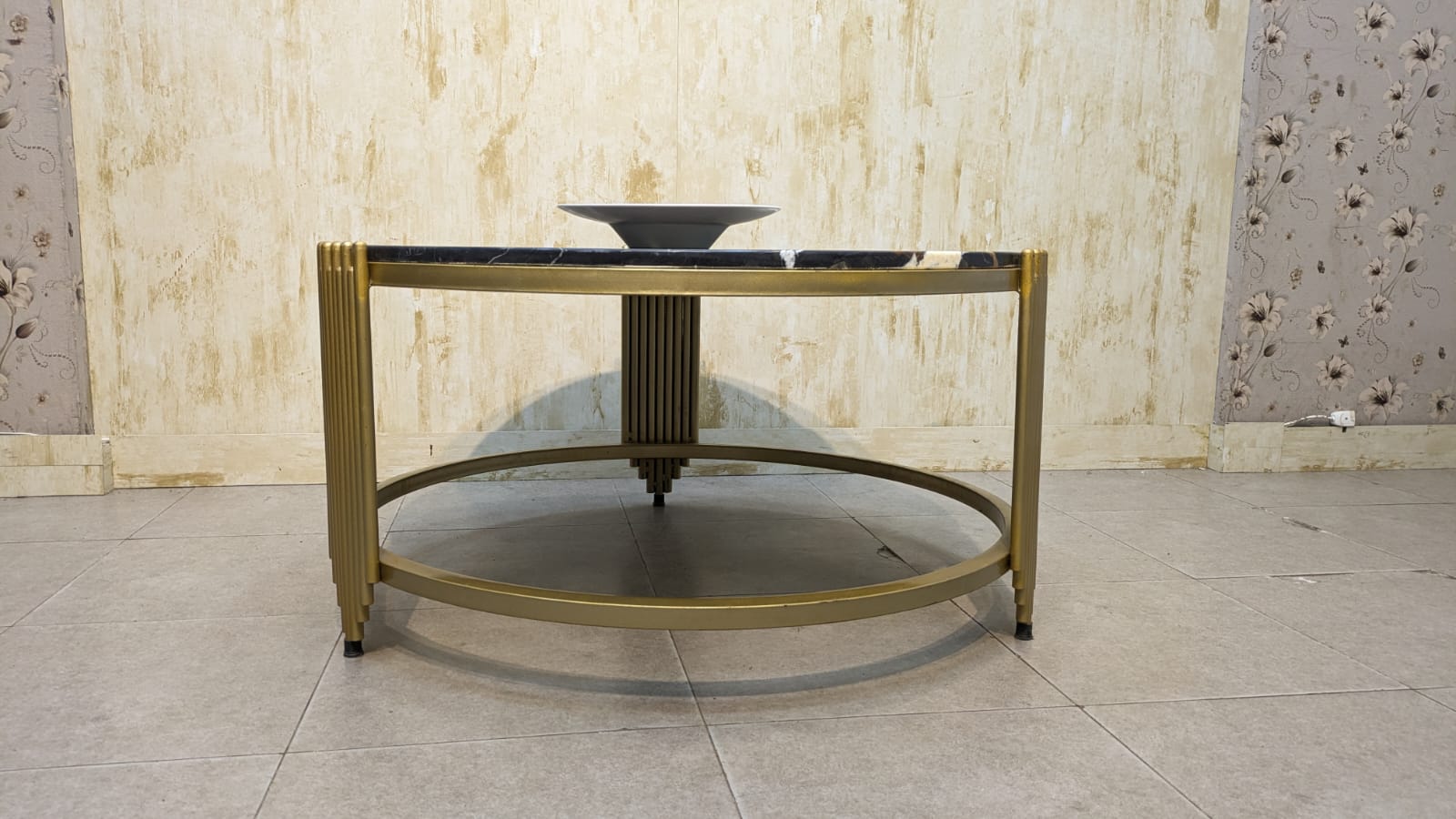 Center Table with Marble Top