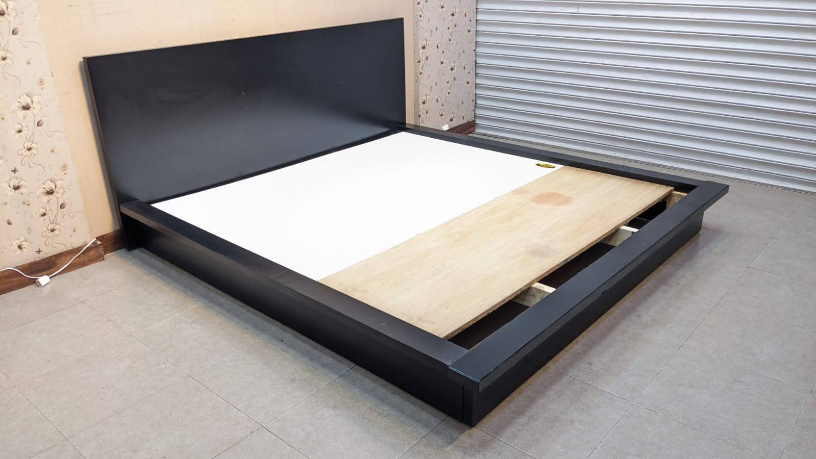 Low Height King Size Bed