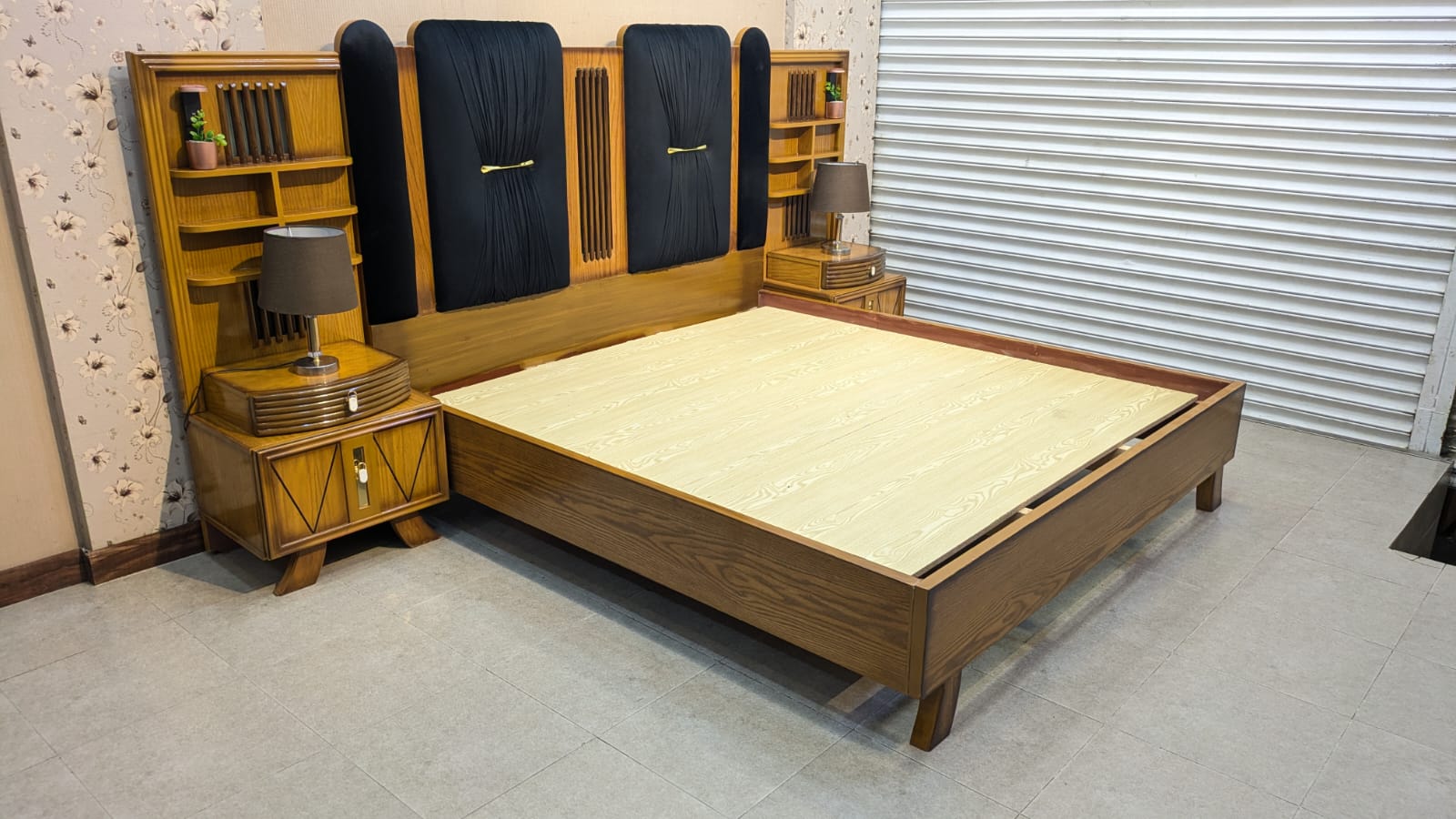 Turkish King Size Bedroom Set with Mattress