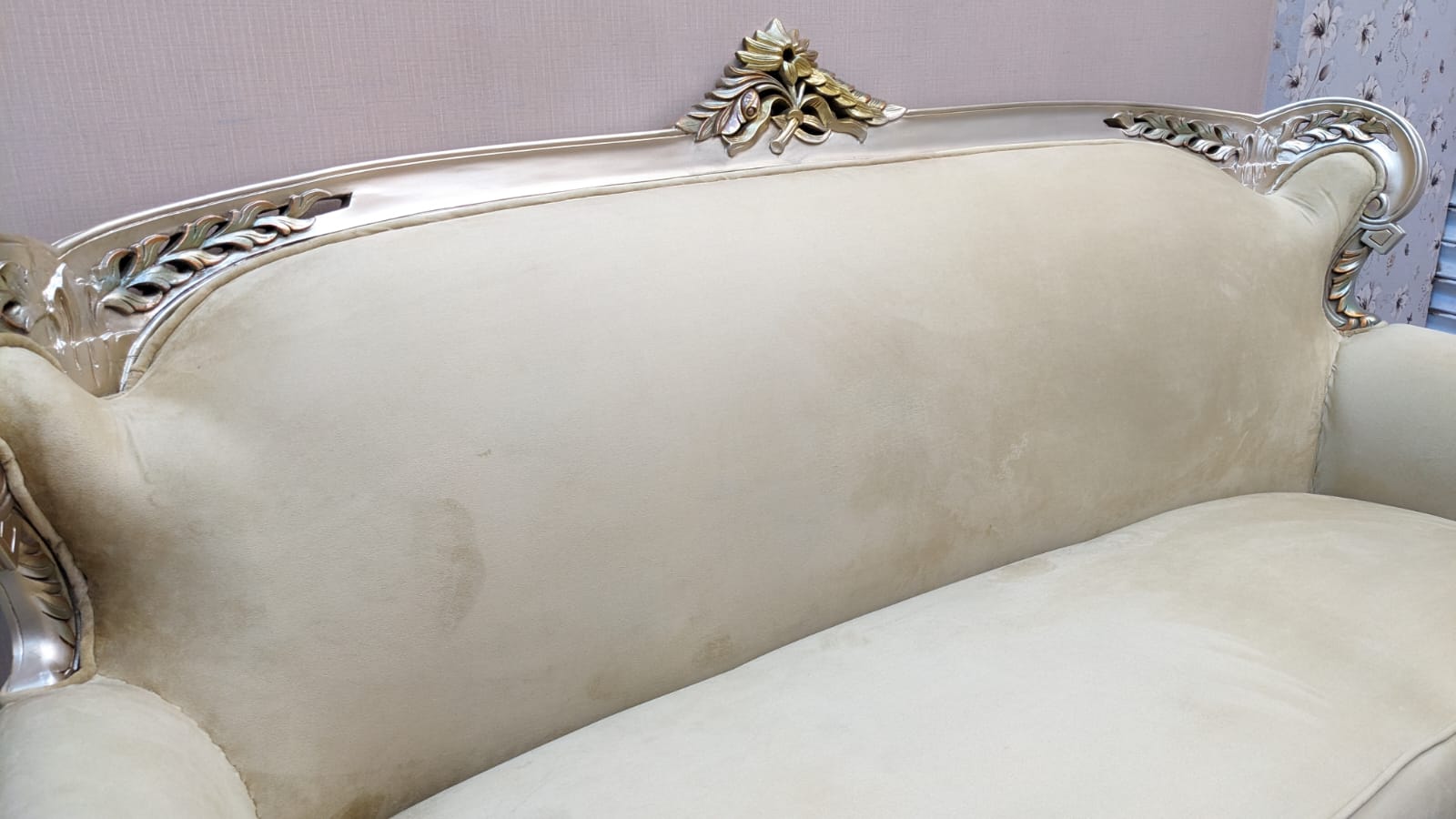 Solid Sheesham Wood 3 Seater Chinioti Sofa