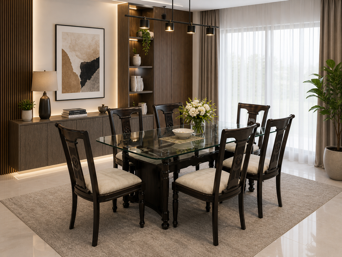 6 Seater Dining Table