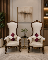 High back chair