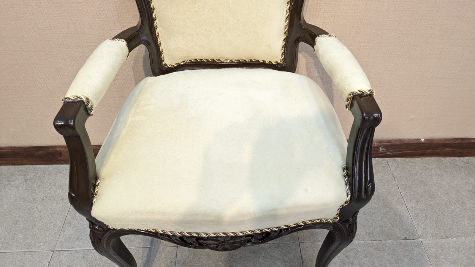 Solid Sheesham Wood Pair of Coffee Chairs