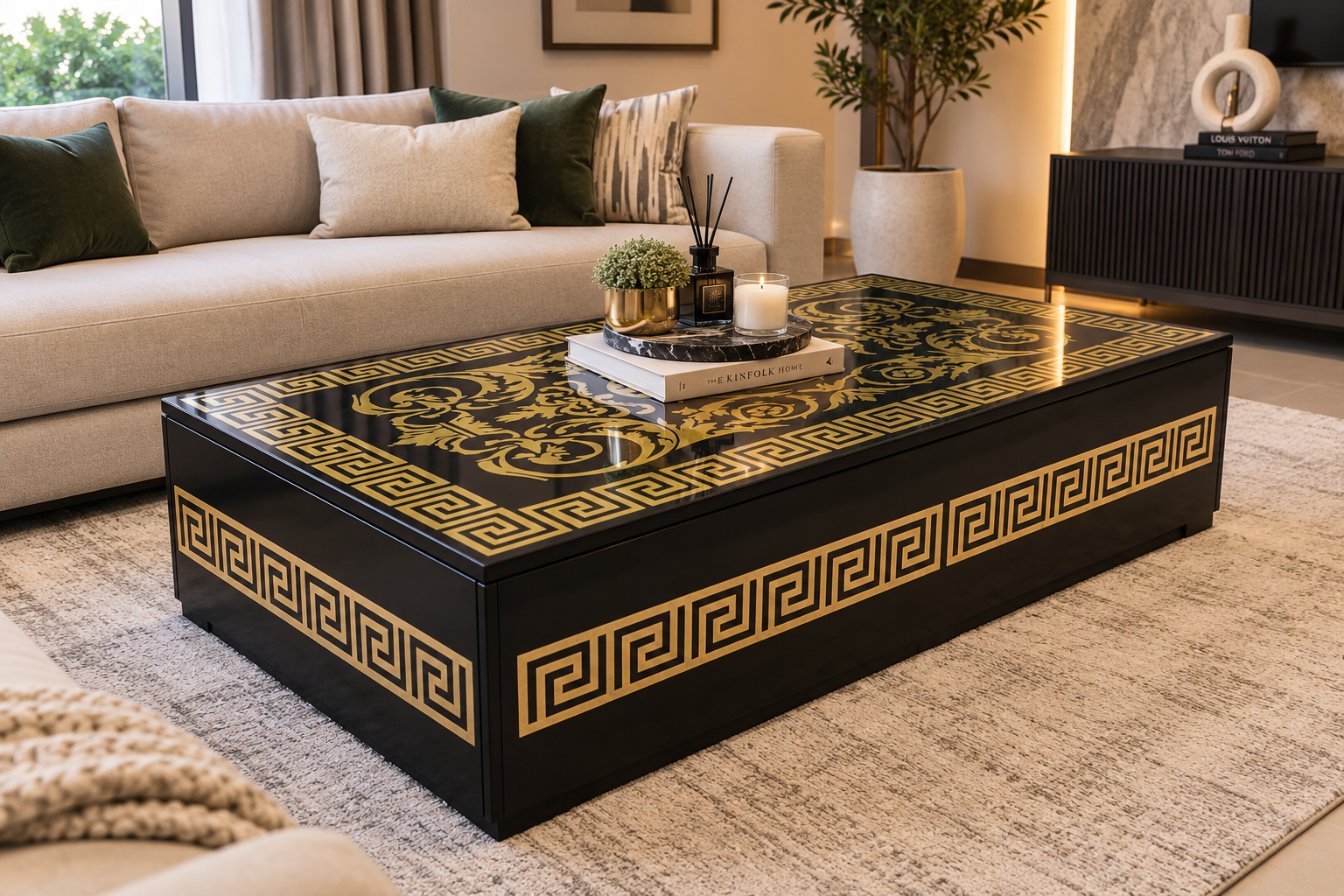 Japanese Style Large Centre Table