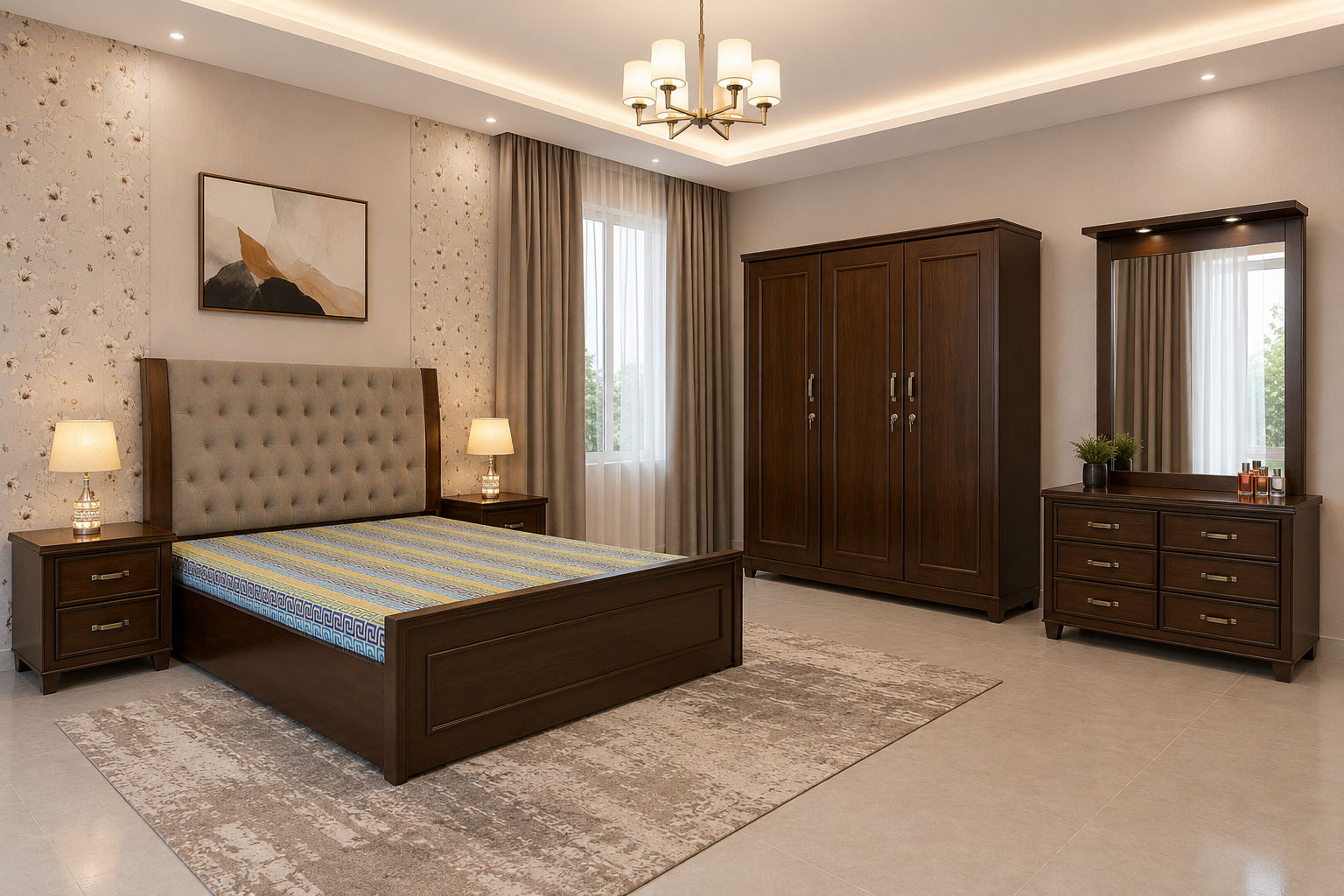 King Size Bedroom Set
