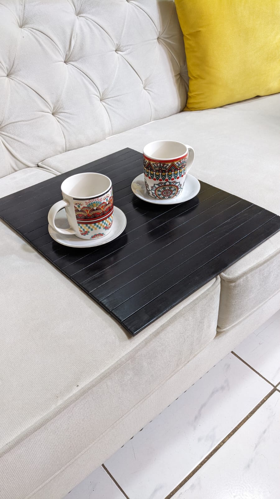 Brand New Wooden Sofa Armrest Table