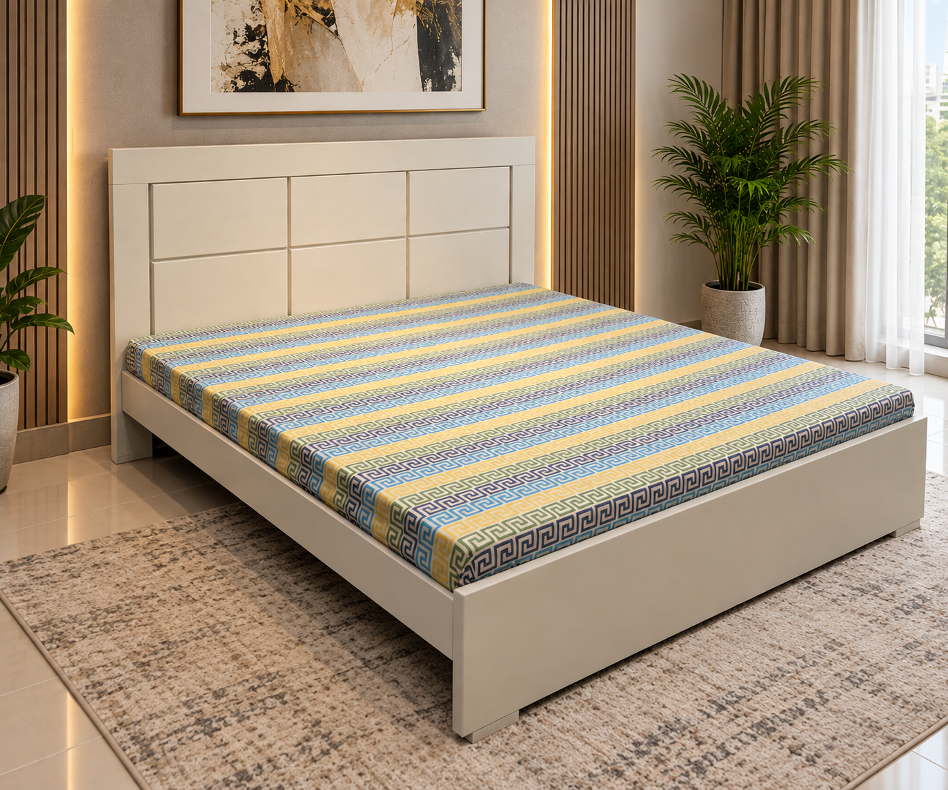 Beautiful King Size Bed – Elegant & Modern Design