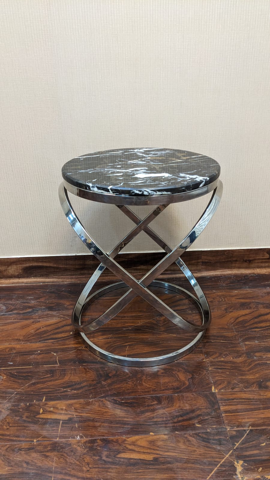 Brand New Unused Marble Top Corner Table