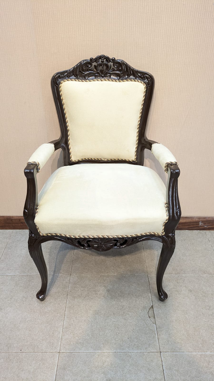 Solid Sheesham Wood Pair of Coffee Chairs