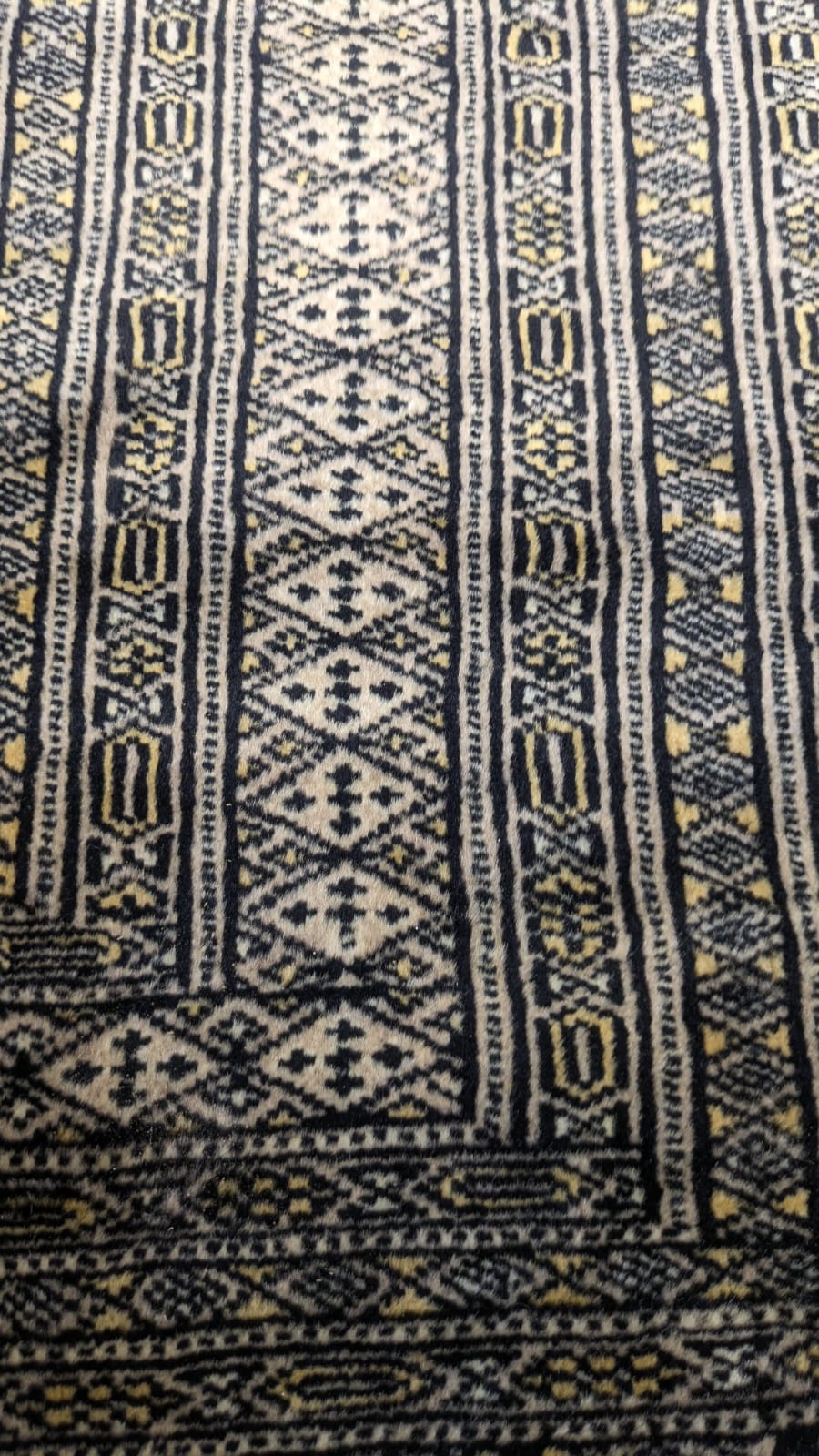 Vintage PAK Jaldar Hand Knotted Carpet