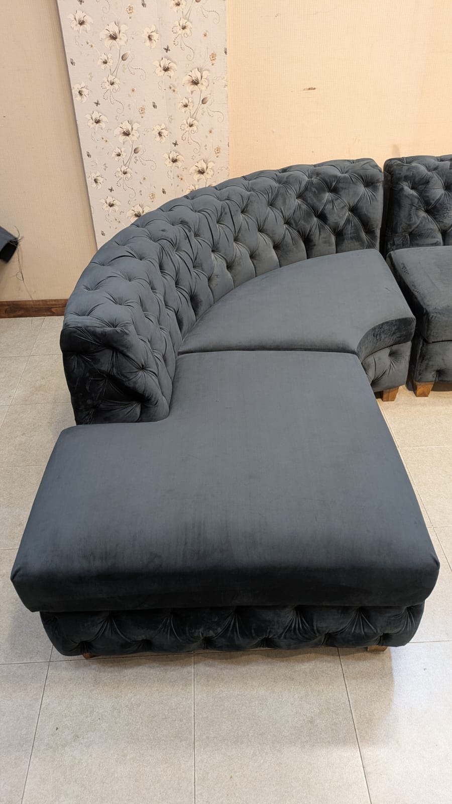 Modern Design 6 Seater L Shape Sofa Set