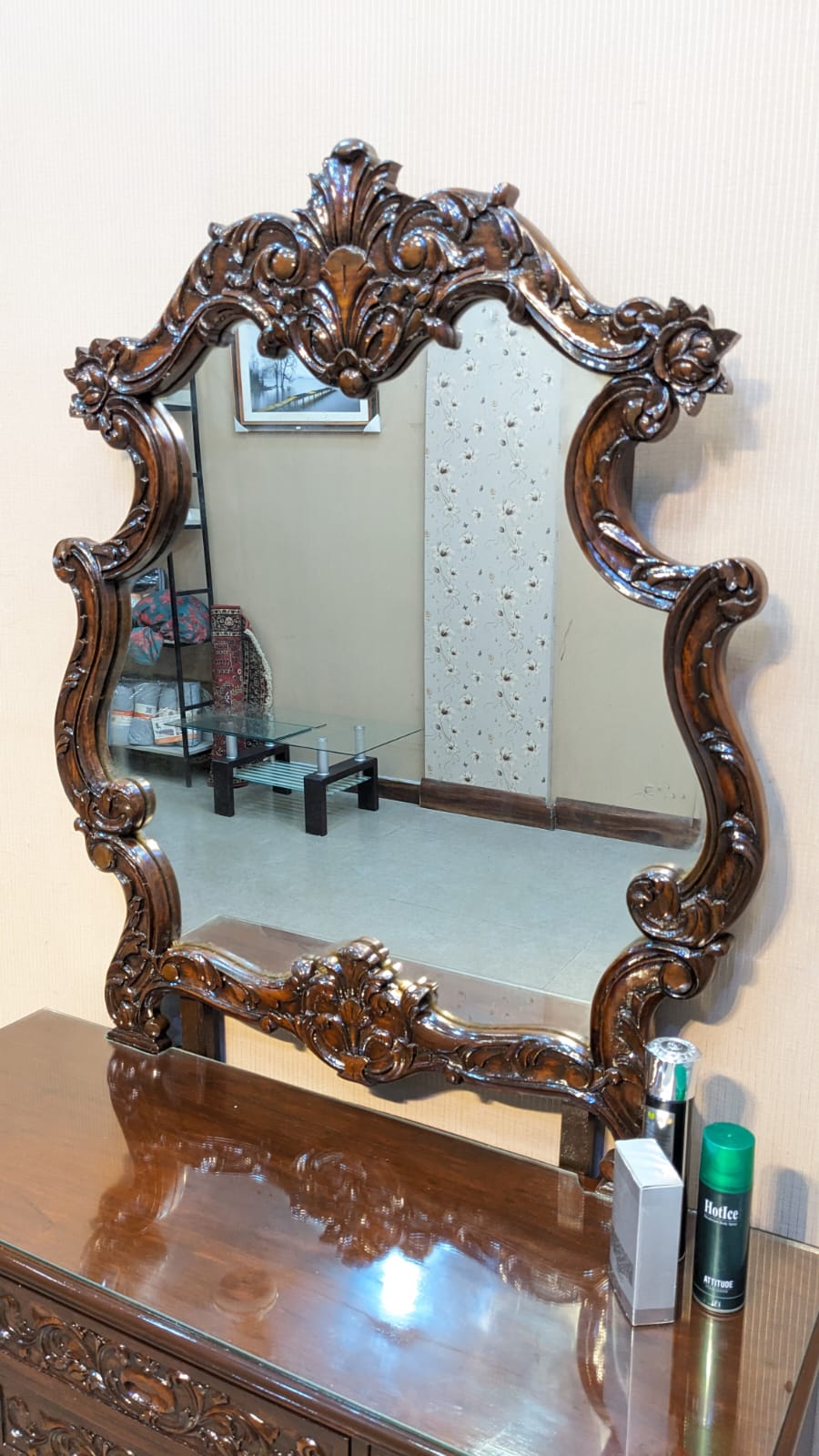 Antique King Size Bed Set