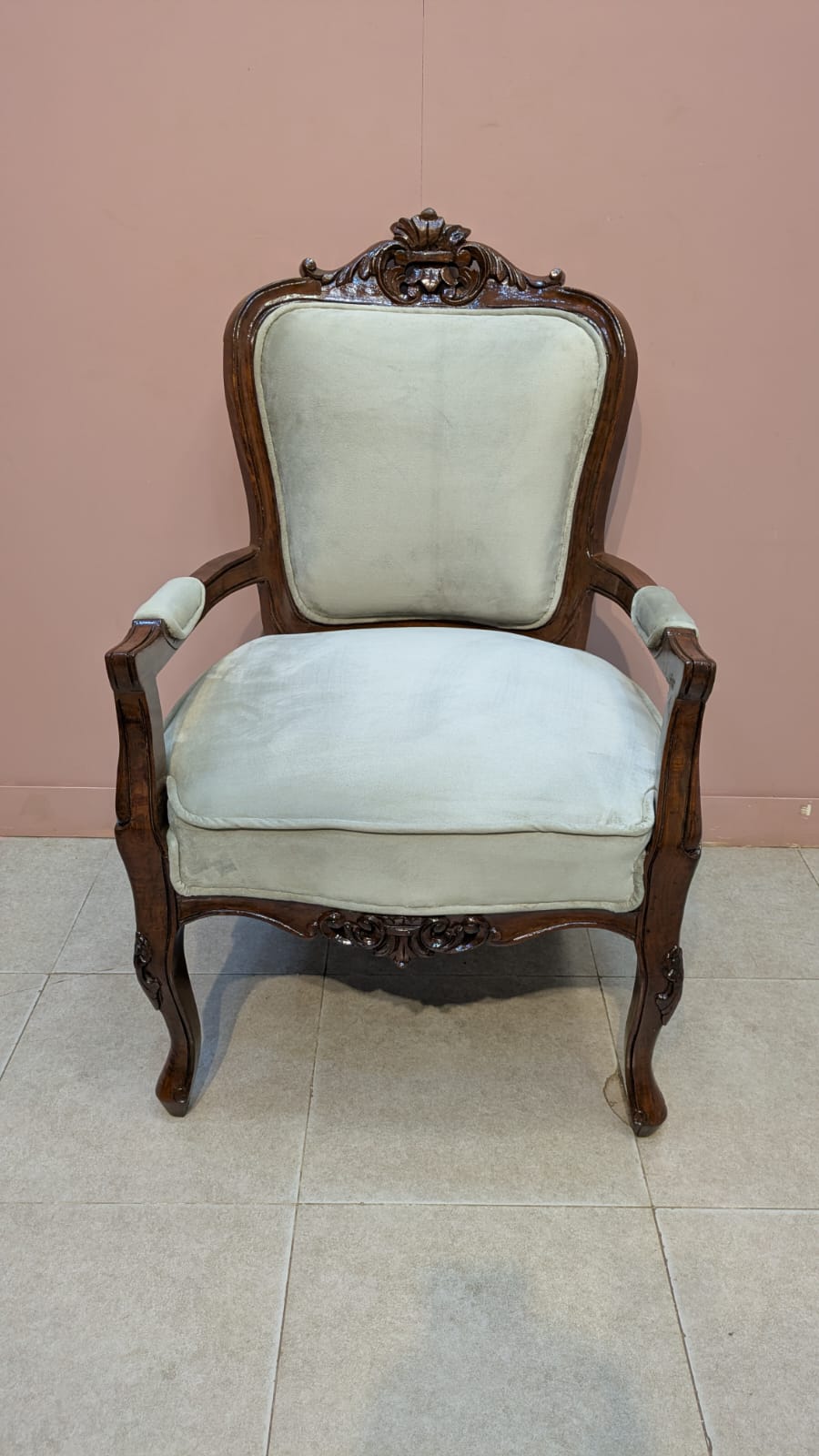 Solid Sheesham 4 Seater Sofa Set