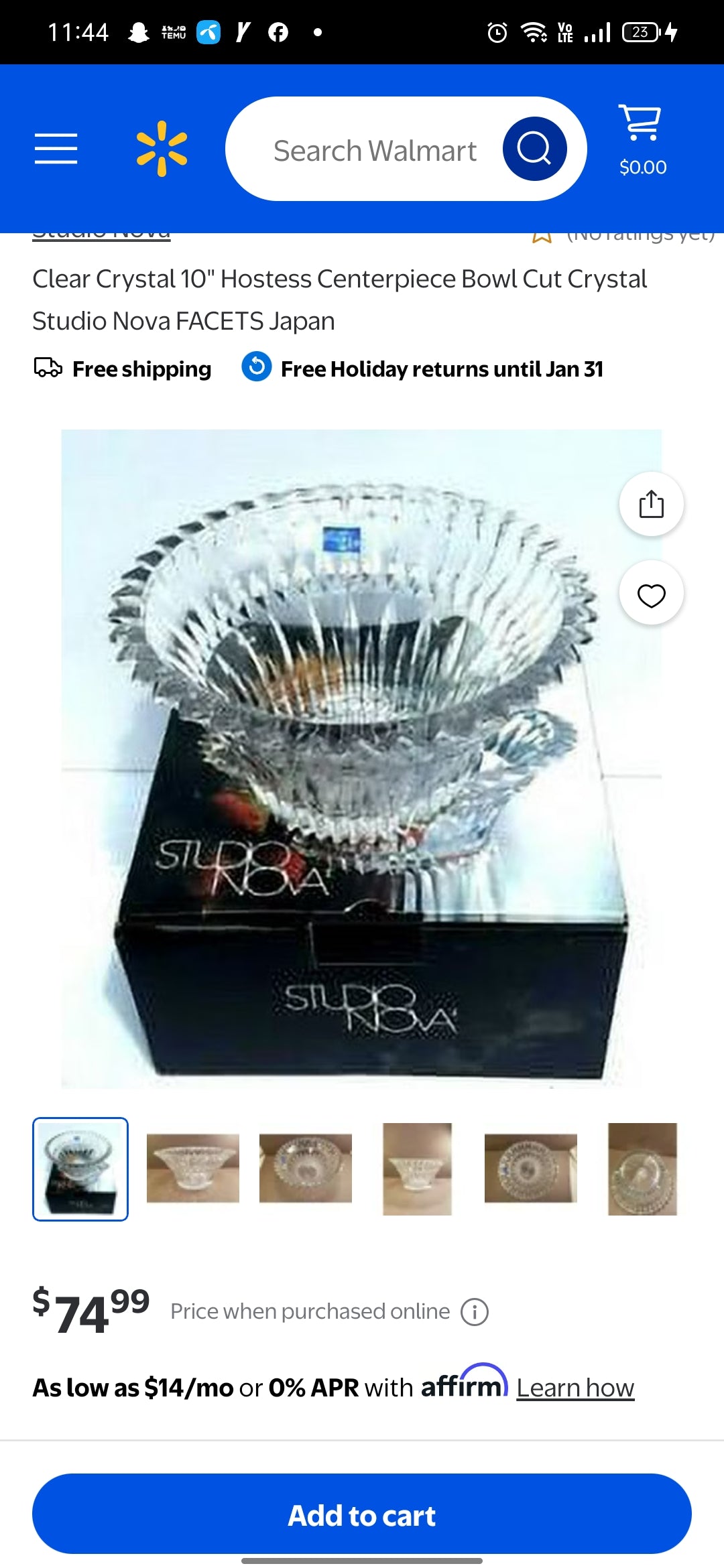 ✨Studio Nova ✨ Crystal Bowl